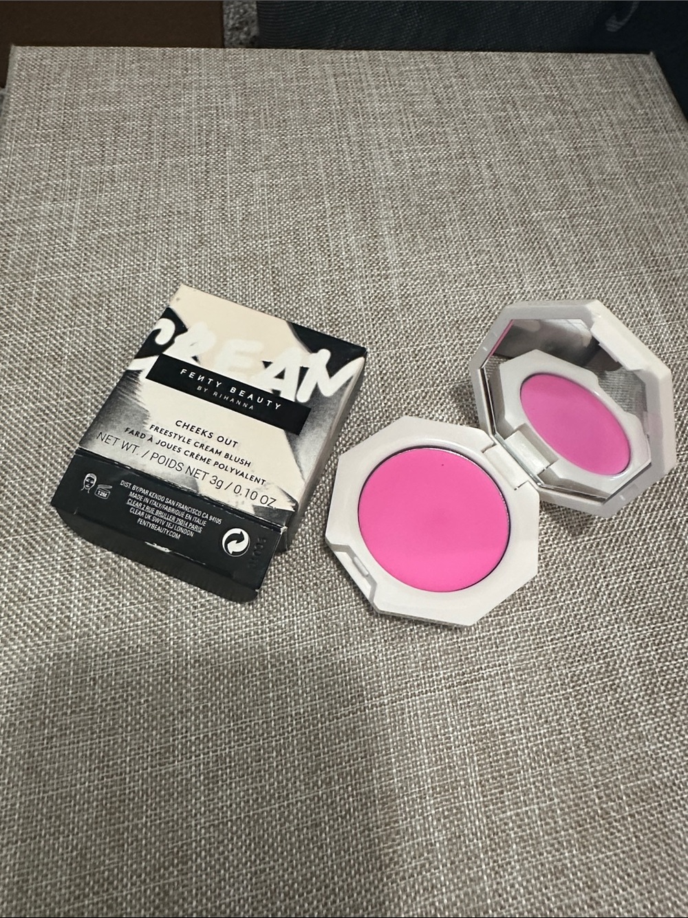 Fenty Beauty Cheeks Out Cream Blush — Hot Pink Bikini Martini 🍸 HTF